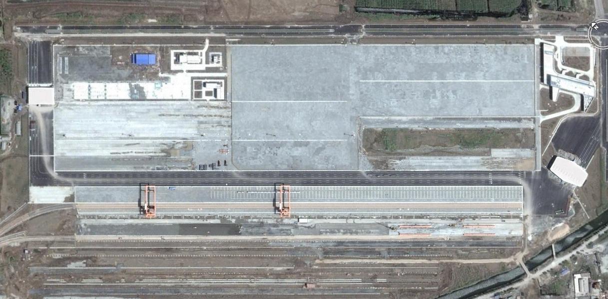 Google Earth下的蘆潮港中心站