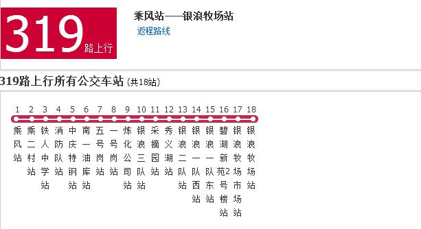 大慶公交319路