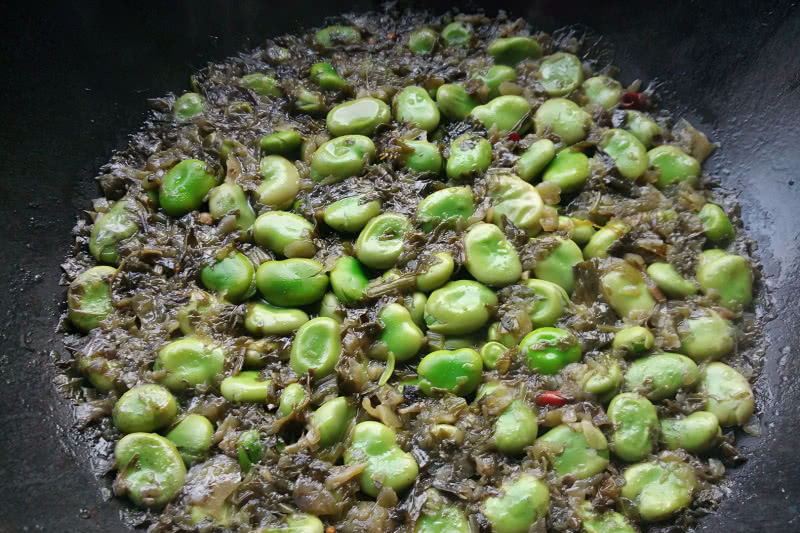 雪裡蕻蠶豆湯