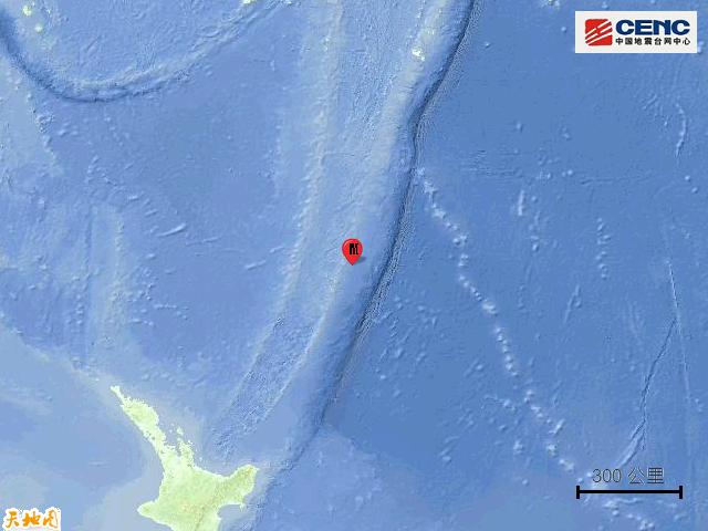 4·23克馬德克群島地震