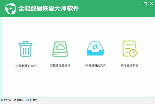 全能數據恢復大師軟體