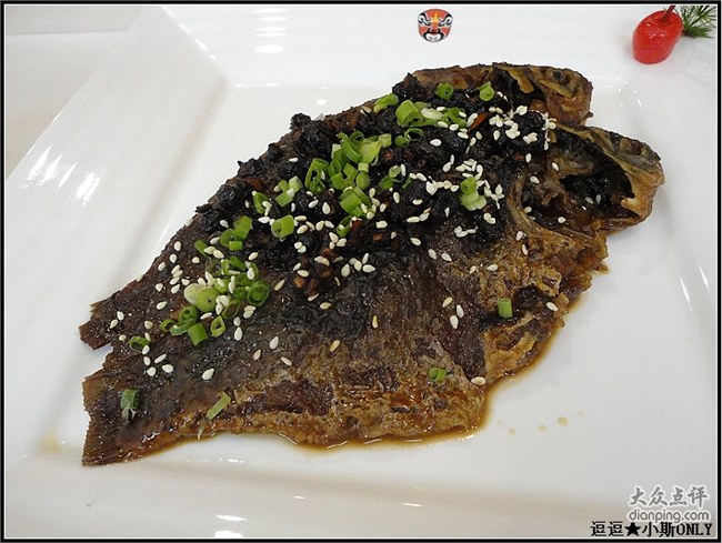 豆豉酥鯽魚