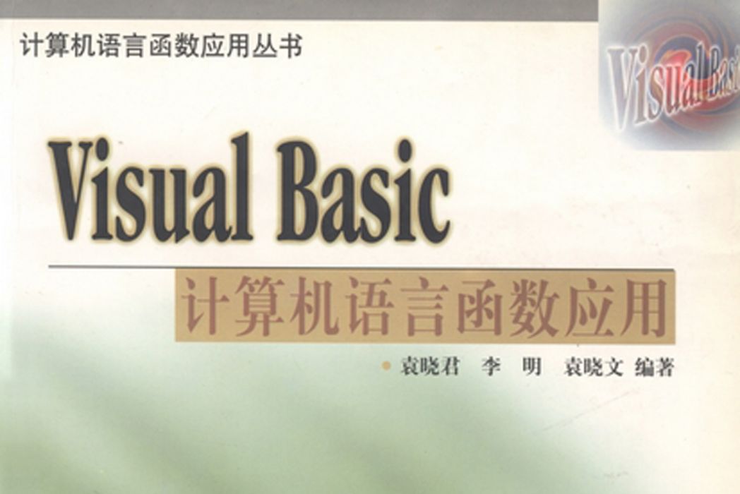 Visual Basic計算機語言函式套用