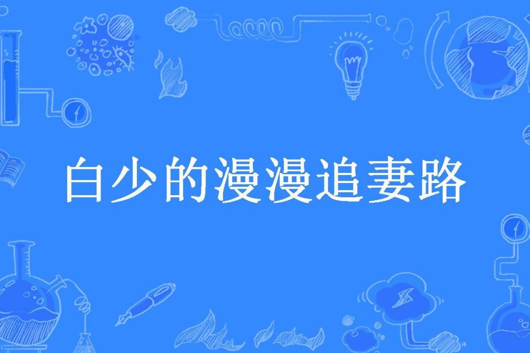 白少的漫漫追妻路