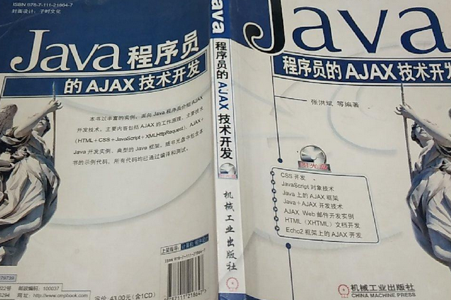 Java程式設計師的Ajax技術開發(2007年機械工業出版社出版的圖書)