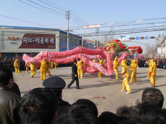 五彩紙龍