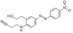 3-[（2-羥乙基）[4-[（4-硝基苯基）偶氮]苯基]氨基]丙腈