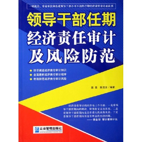 領導幹部任期經濟責任審計及風險防範