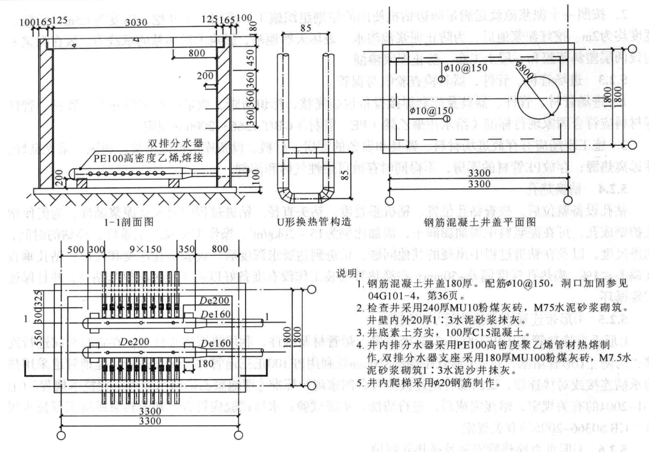 地源熱泵U型垂直埋管換熱系統安裝工法