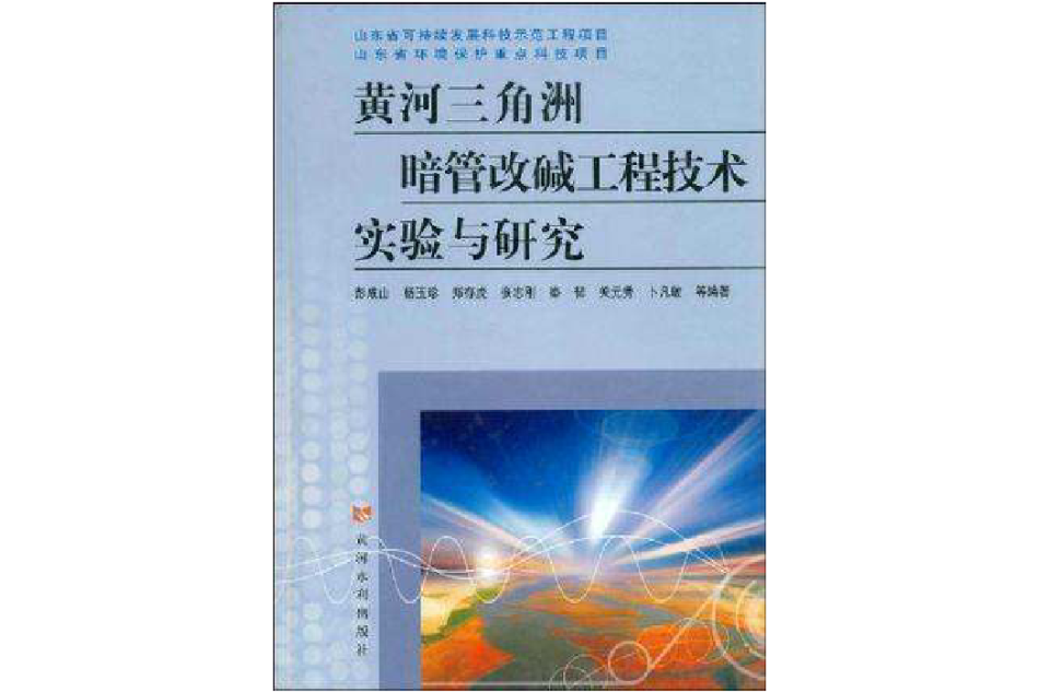 黃河三角洲暗管改鹼工程技術實驗與研究