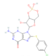 8-（4-氯苯基硫代）鳥苷-3,5-環單磷酸三乙基胺鹽