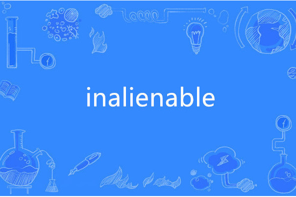 inalienable