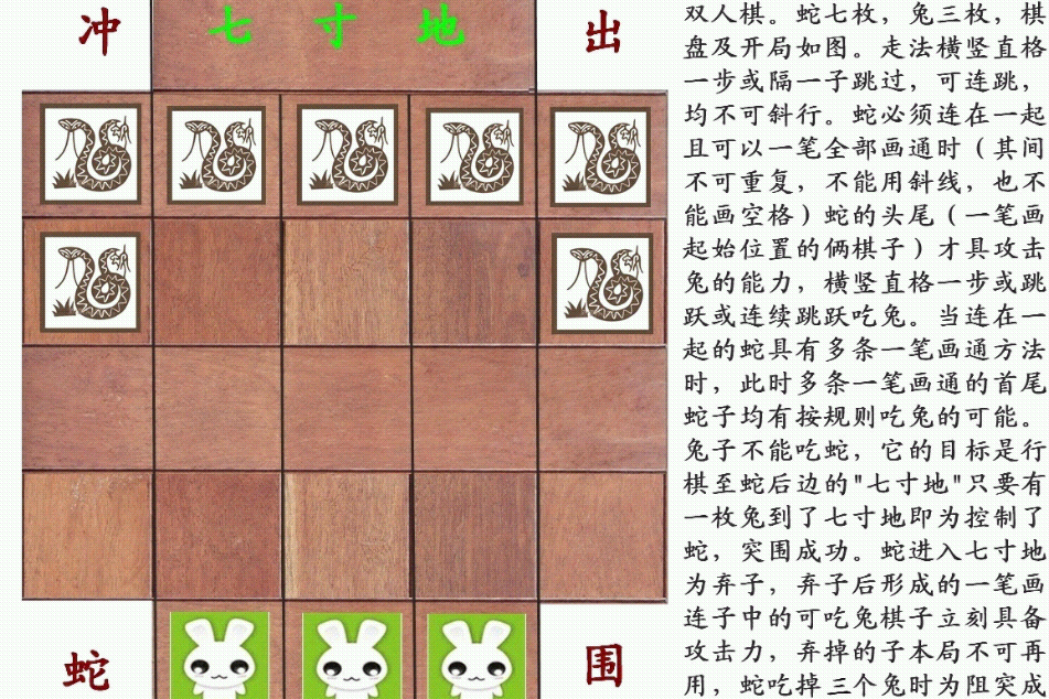 衝出蛇圍棋