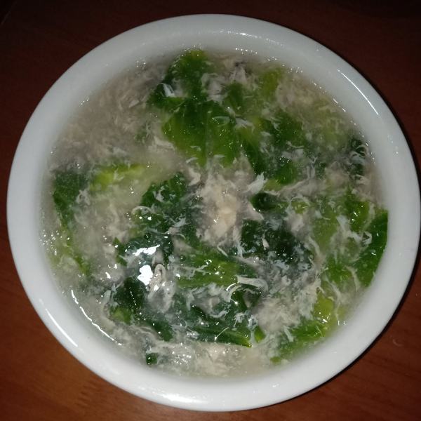 袖珍菇生菜湯