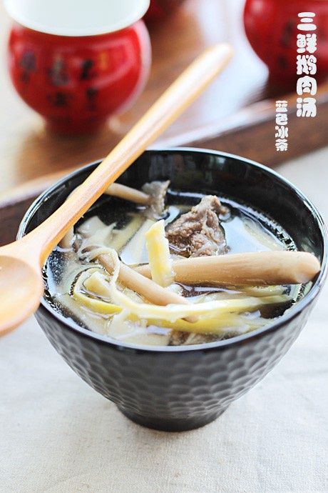 三鮮鵝肉湯