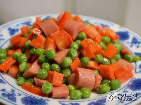 火腿豌豆