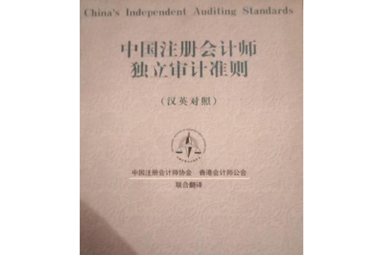 中國註冊會計師獨立審計準則(1998年中國財政經濟出版社出版的圖書)