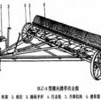 機引橫向摟草機