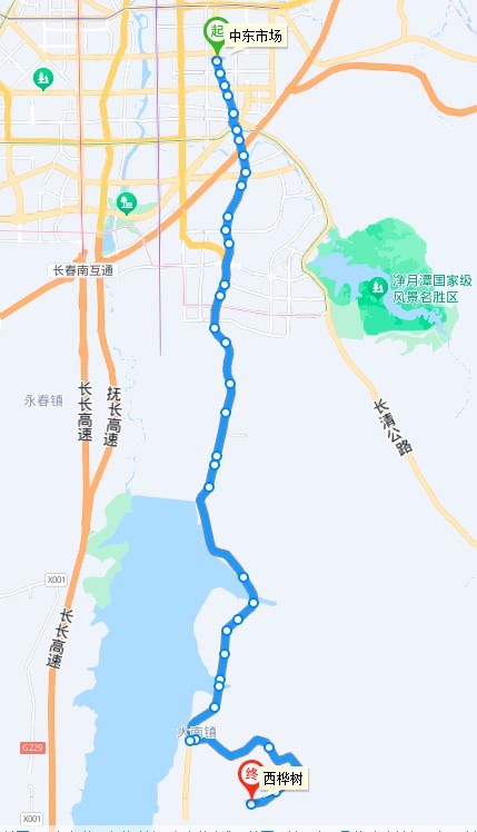 長春公交T349路