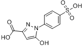 5-羥基-1-（4-磺苯基）吡唑-3-羧酸