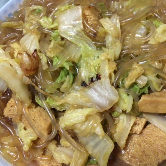 豆腐白菜燉粉條