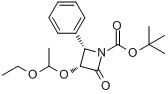 (3R,4S)-3-（1-乙氧乙氧基）-2-氧-4-苯基-吖丁啶羧酸叔丁基酯