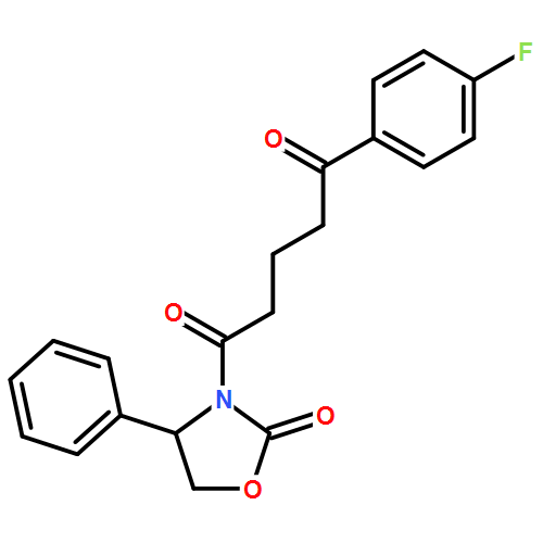 (4S)-3-[5-（4-氟苯基）-1,5-氧代戊基]-4-苯基-2-噁唑烷酮