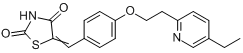 5-[[4-[2-（5-乙基-2-吡啶基）-乙氧基]苯基]亞甲基]-2,4-噻唑烷二酮