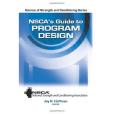 NSCA\x27s Guide to Program Design