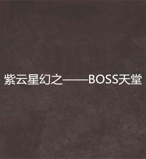 紫雲星幻之——BOSS天堂