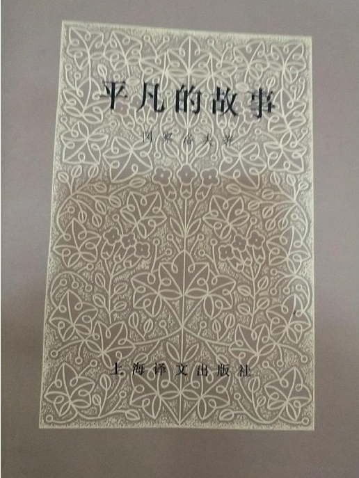 平凡的故事(1956年新文藝出版社出版的圖書)