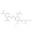 N-[2-[（2,4-二硝基苯基）偶氮]-5-[（2-羥基-3-甲氧基丙基）氨基]-4-甲氧基苯基]-乙醯胺