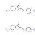 2-[[4-[乙基（2-羥基乙基）氨基]苯基]偶氮]-6-甲氧基-3-甲基-苯並噻唑翁硫酸鹽