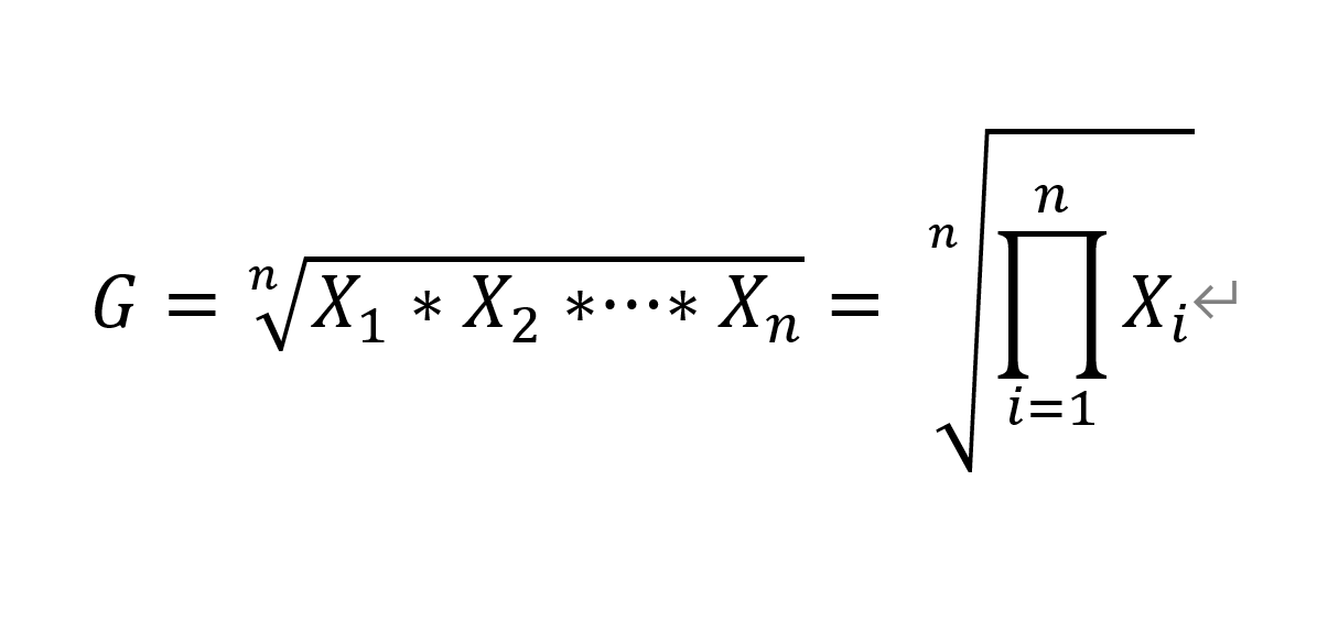 簡單幾何平均數