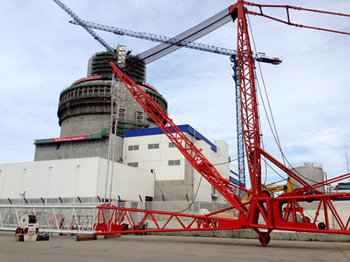 1號核島建設現場