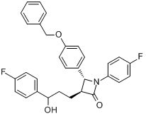 (3R,4S)-1-（4-氟苯基）-3-[(3S)-3-（4-氟苯基）-3-羥基丙基]-4-[4-（苯甲氧基）苯基]-2-氮雜環丁酮