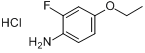 4-乙氧基-2-氟苯胺鹽酸鹽