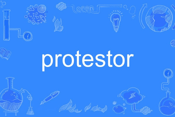 protestor