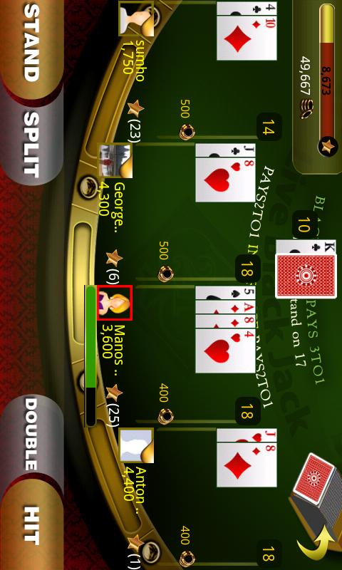 線上21點 Live BlackJack 21 Pro