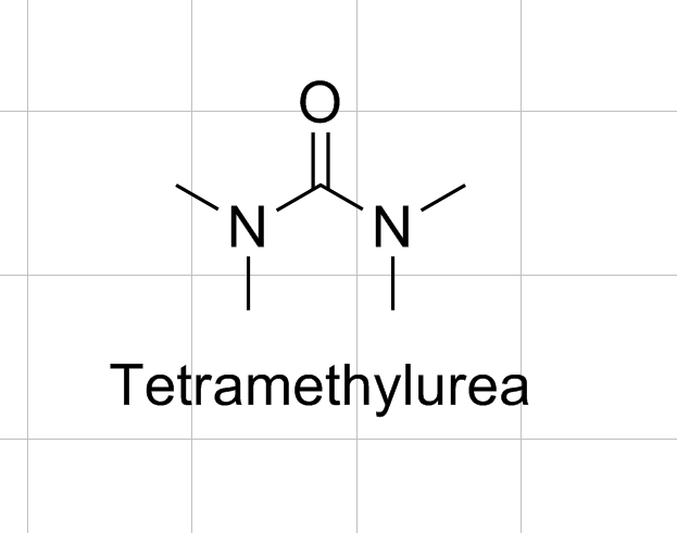 四甲基脲分子結構