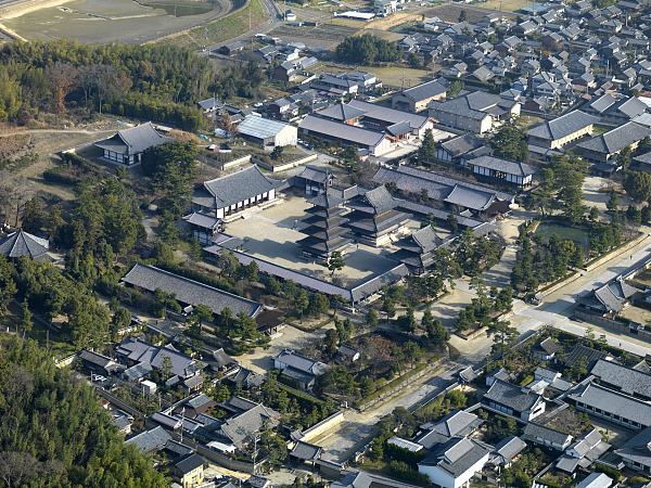 法隆寺地區佛教古蹟(法隆寺地區的佛教建築)