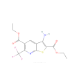 3-氨基-6-（三氯甲基）噻吩[2,3-b]吡啶-2,5-二羧酸二乙酯