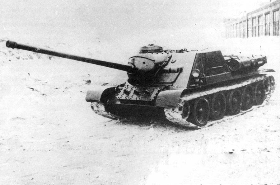 蘇聯SU-85自行反坦克炮