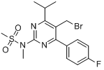 5-（溴甲基）-4-（4-氟苯基）-6-異丙基-2-[甲基（甲磺醯）氨基]嘧啶