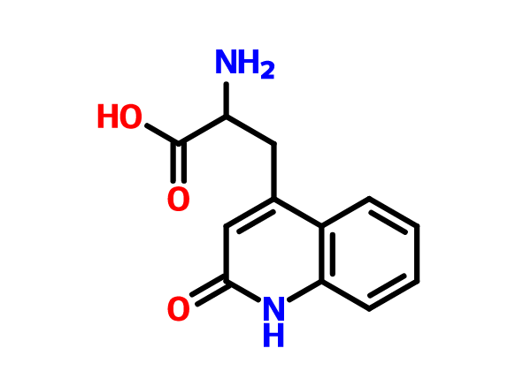 2-氨基-3-（1,2-二氫-2-氧喹啉-4-基）丙酸