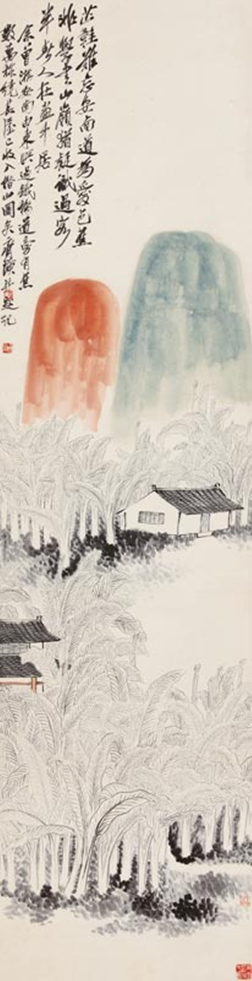 《芭蕉書屋圖》（全景）