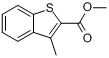 甲基3-甲基苯並噻吩-2-羧酸酯
