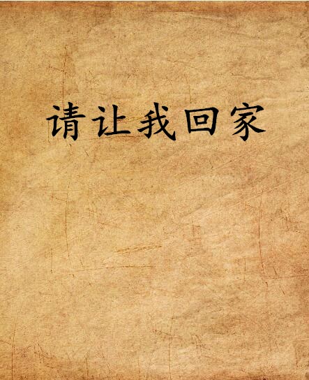 請讓我回家(網路小說)