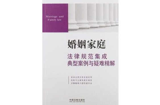 婚姻家庭法律規範集成典型案例與疑難精解