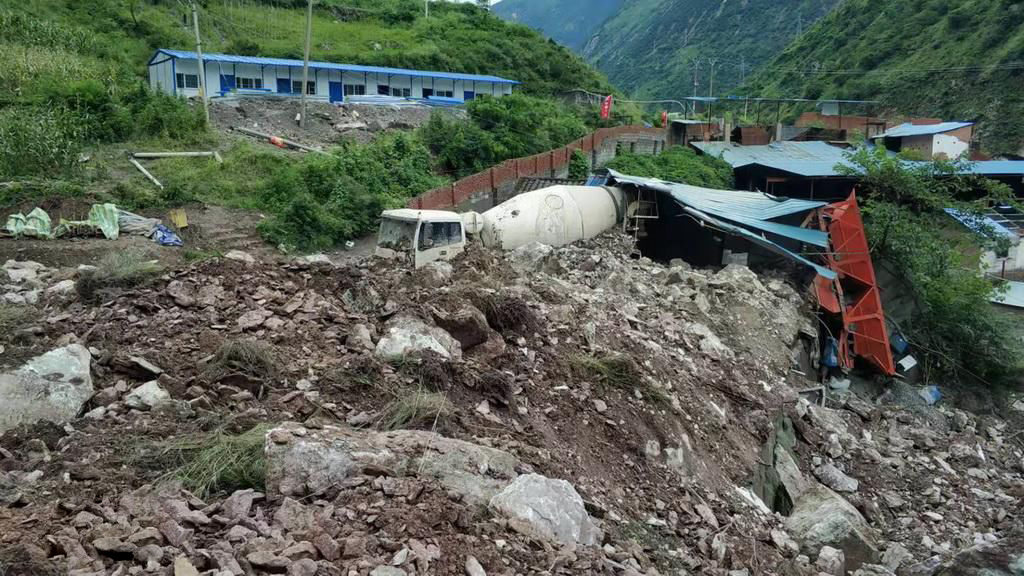 8·14成昆鐵路山體崩塌